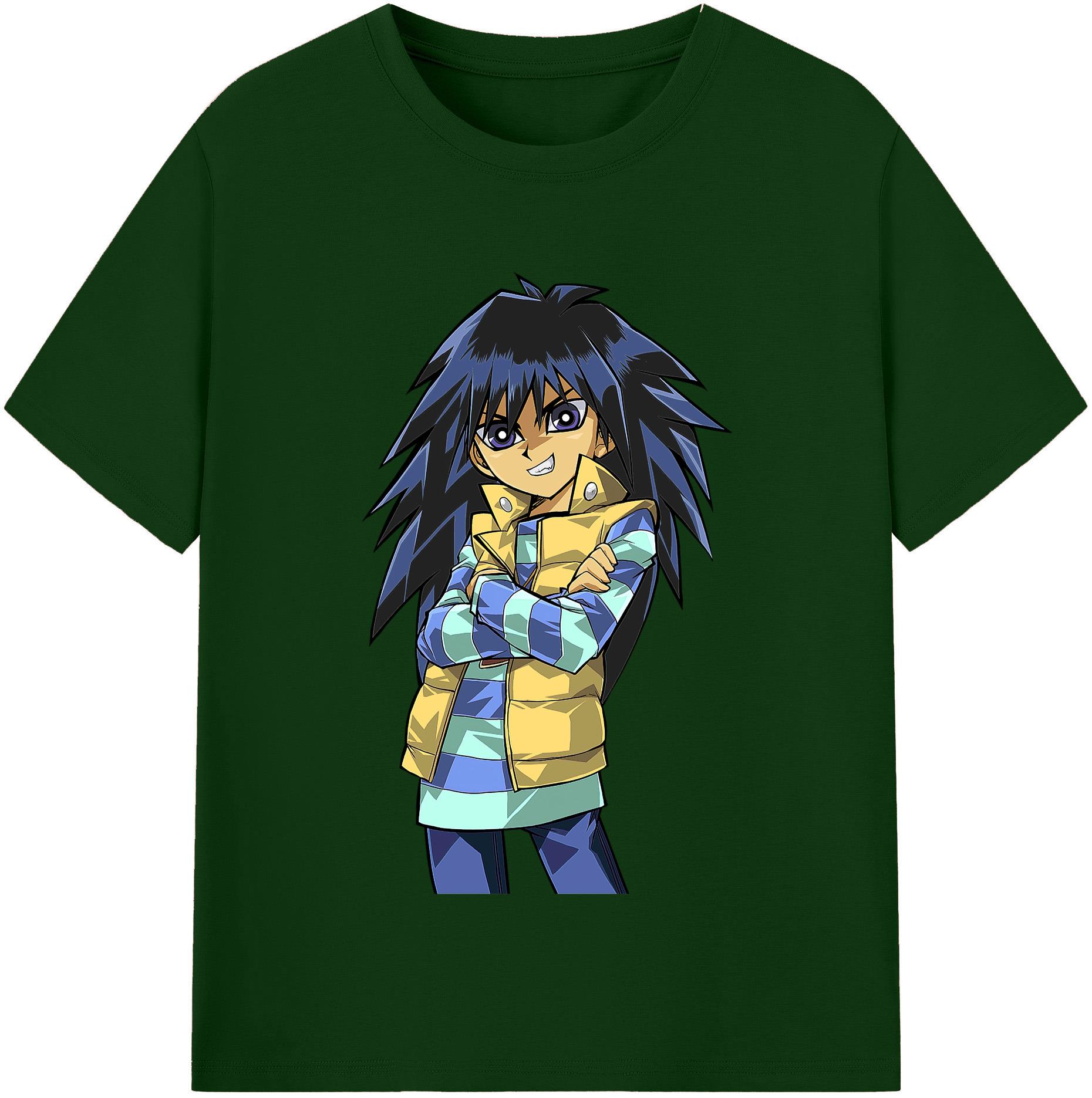 （画像用） 遊☆戯☆王 Yu-Gi-Oh! 綿100％半袖Tシャツ（フロントプリント）